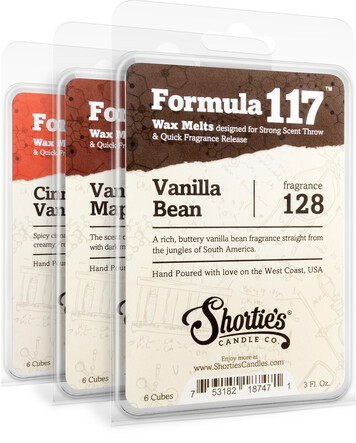 Vanilla Wax Melts Variety Pack - Formula 117
